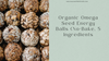 Organic Omega Seed Energy Balls (No-Bake, 5 Ingredients)