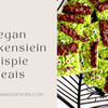 Vegan Frankenstein Krispie Treats