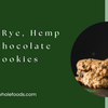 Easy Rye, Hemp & Chocolate Cookies