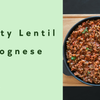 Hearty Red Lentil Bolognese