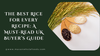 The Best Rice for Every Recipe: A Must-Read UK Buyer’s Guide