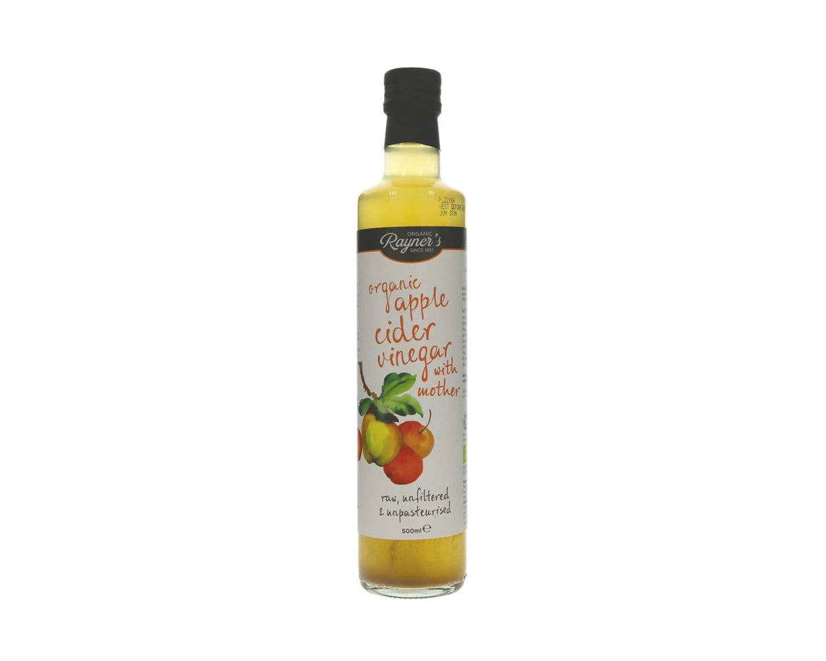 Organic Apple Cider Vinegar with mother 500ml -Rayners Essentials