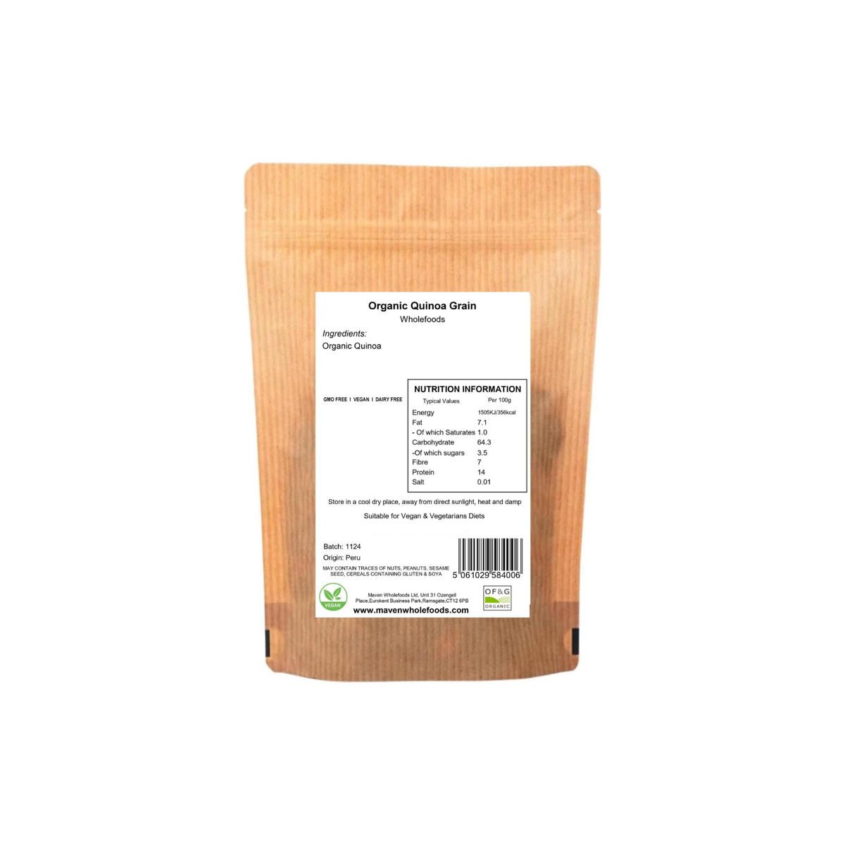 Organic Quinoa Grain