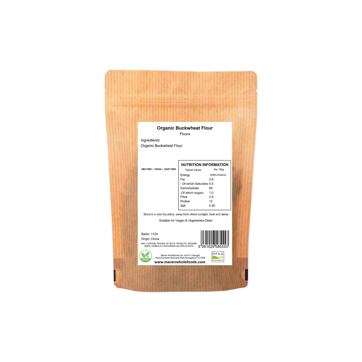 Organic Buckwheat Flour