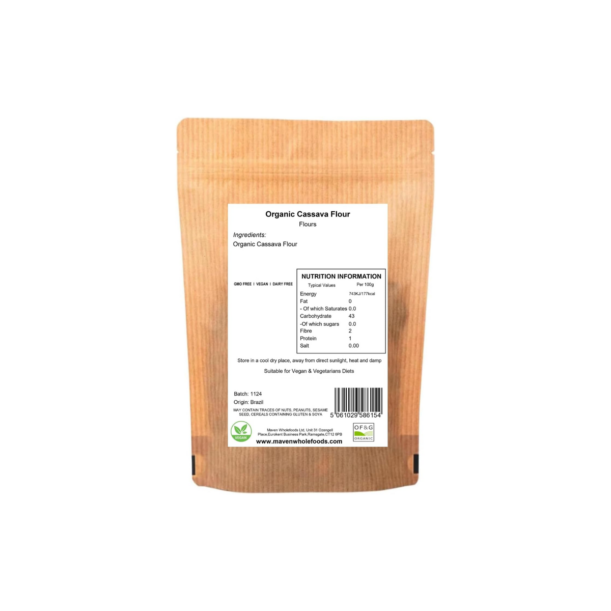 Organic Cassava Flour