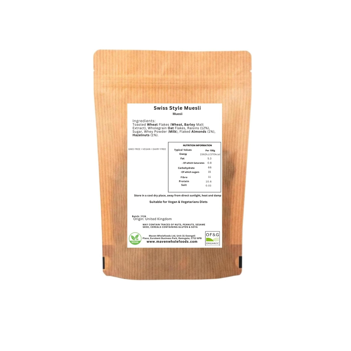 Swiss Style Muesli