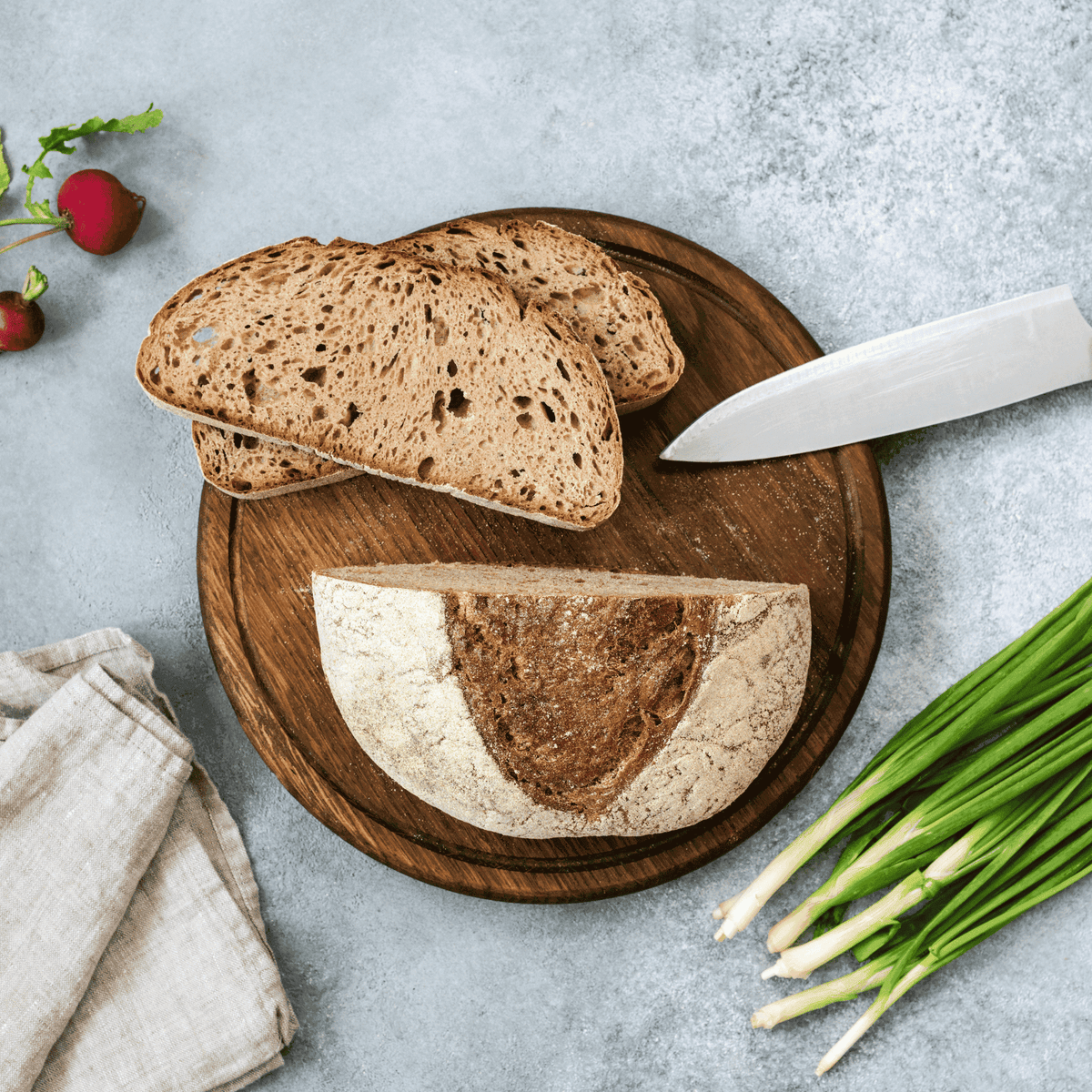 Organic Rye Wholemeal Flour Dark