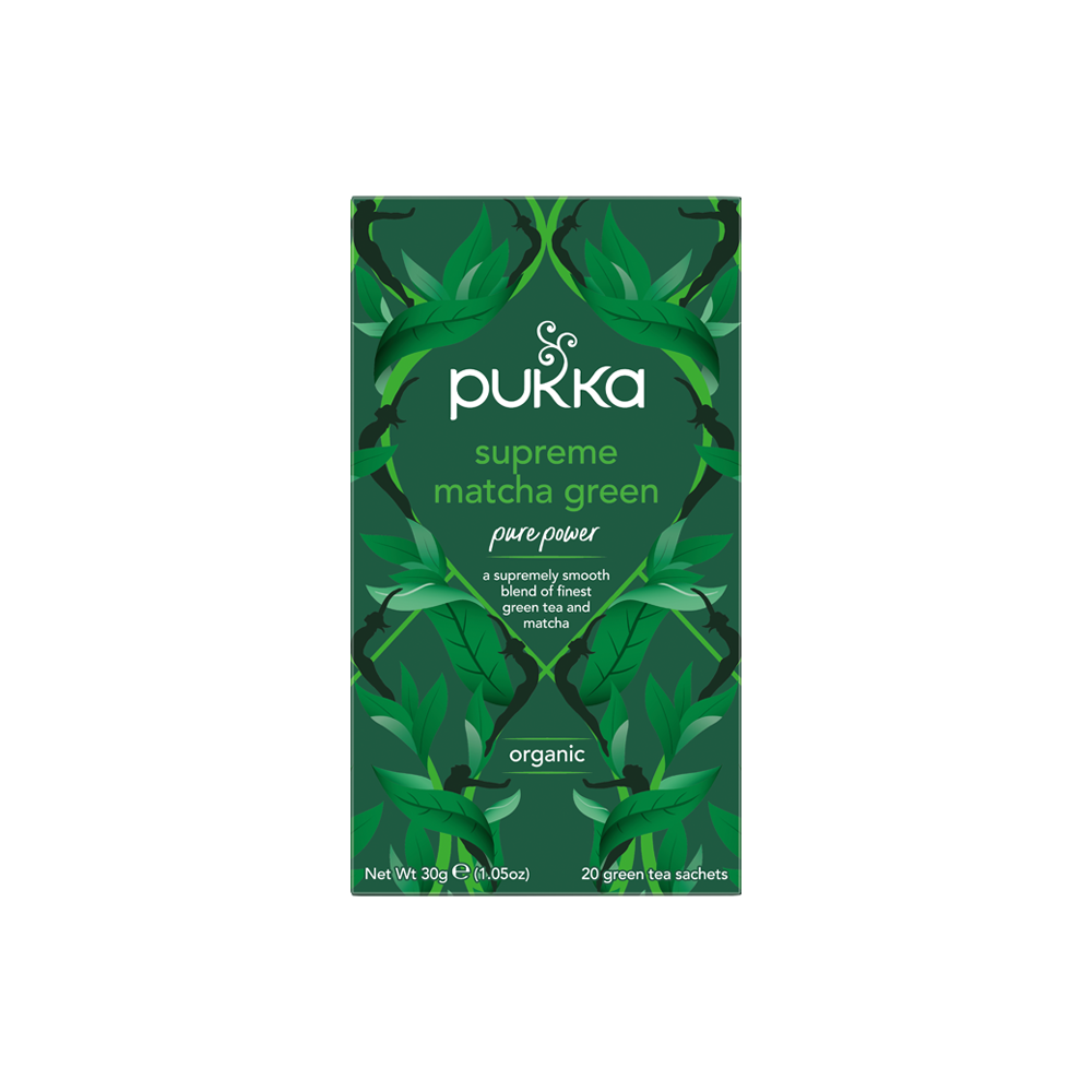 Organic Supreme Green Matcha 20bag-Pukka
