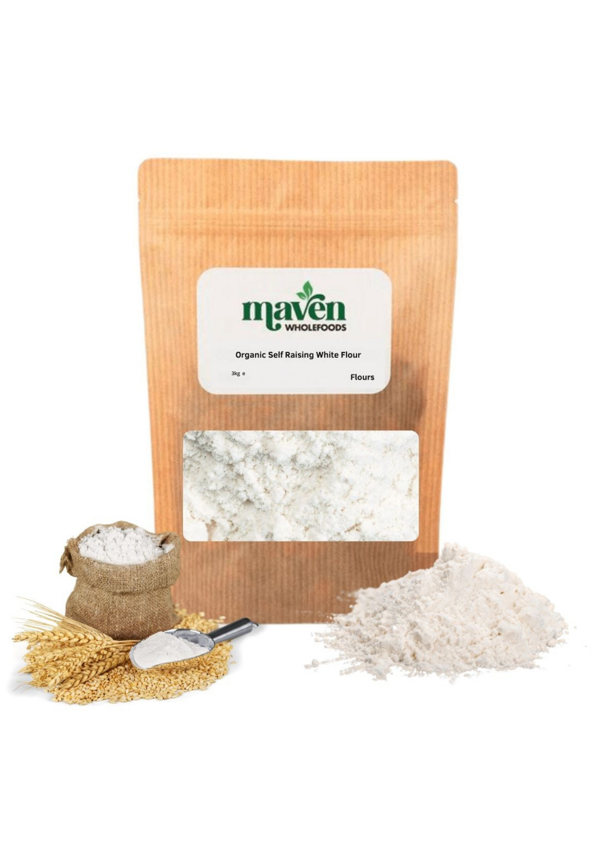 Organic Self Raising White Flour