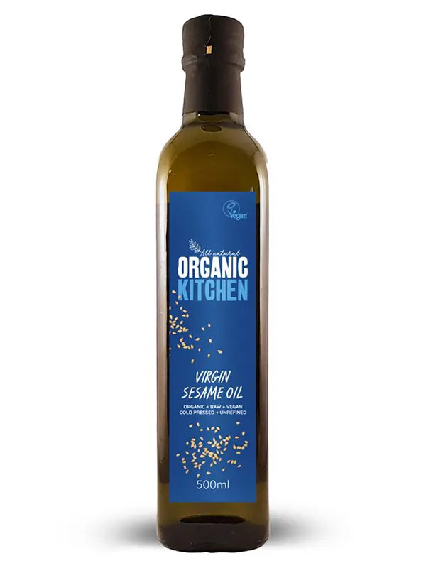 Organic Virgin Sesame Oil 500ml - Organic Kitchen