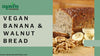 Vegan banana & walnut bread