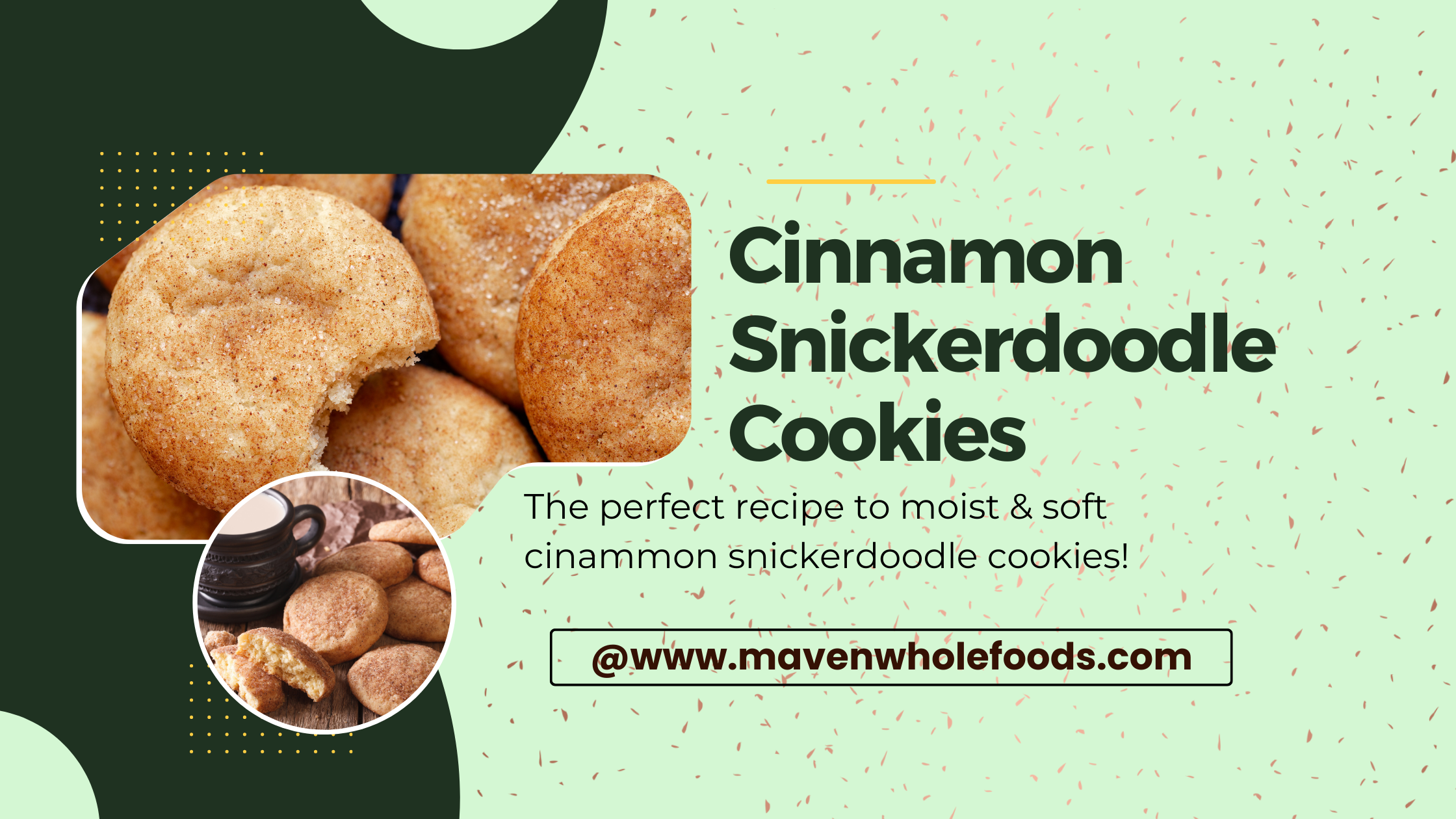 Perfect Recipe - Cinnamon Snickerdoodle Cookies