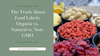 The Truth About Food Labels: Organic vs. Natural vs. Non-GMO