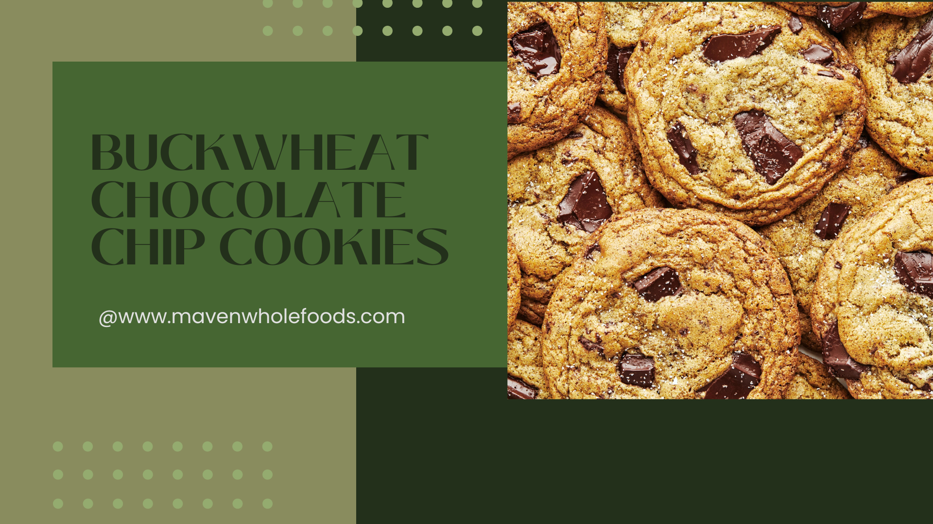 Vegan Buckwheat Flour Chocolate Chip Cookies Recipes