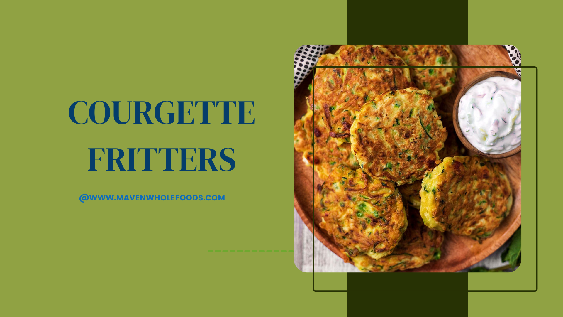 Healthy Courgette Fritters Recipe: A Guilt-Free Zucchini Pancake Delight