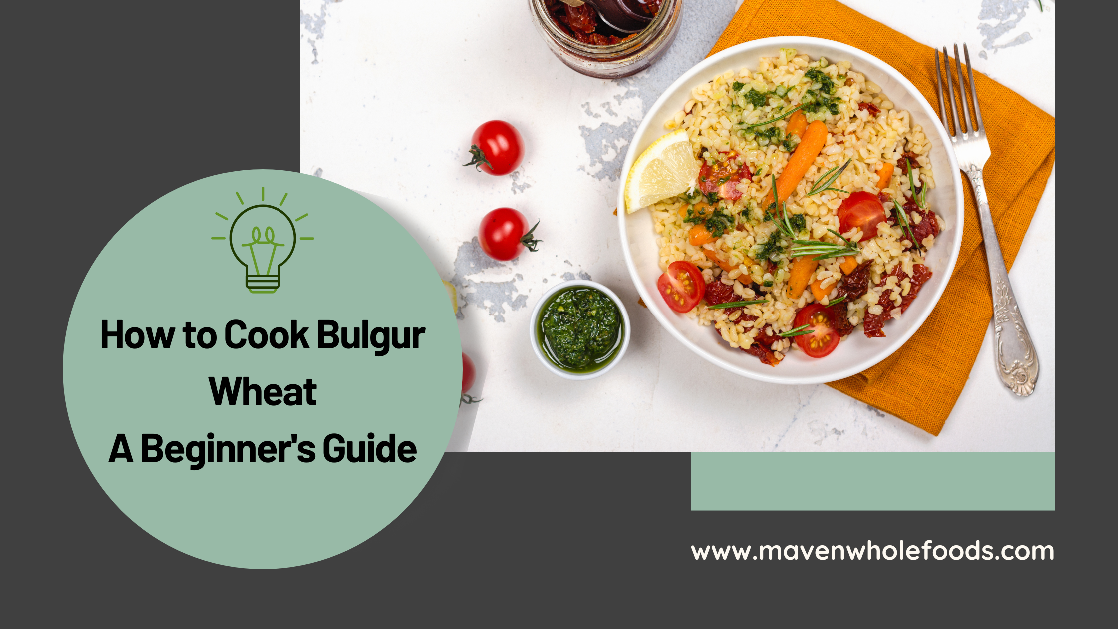 How to Cook Bulgur Wheat: A Beginner's Guide