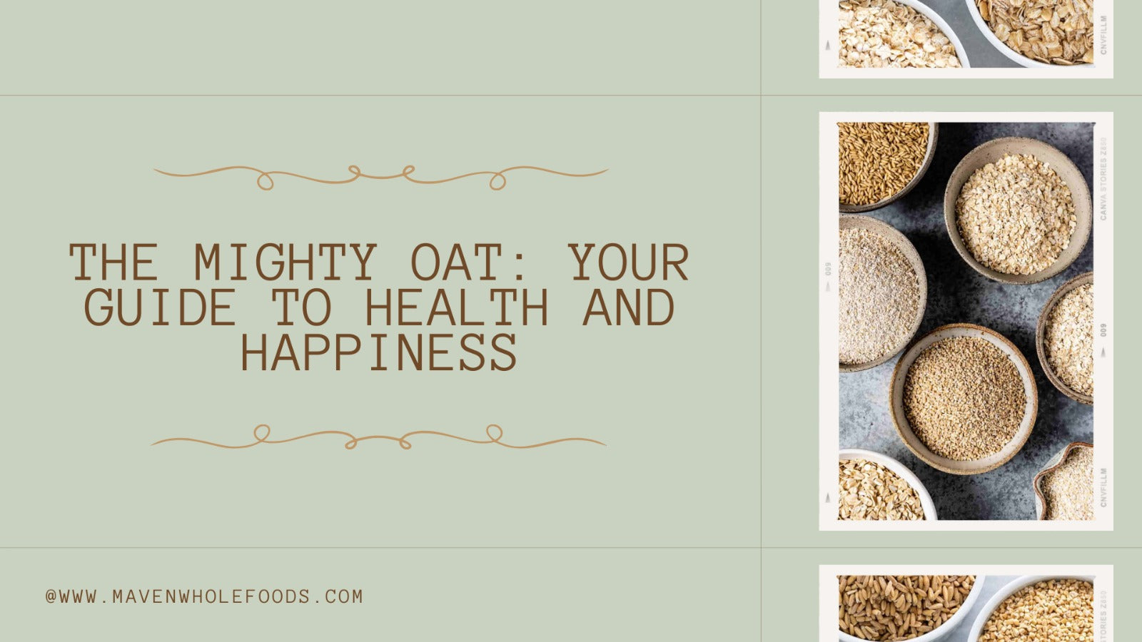 The Mighty Oat: Your Guide to Health and Happiness