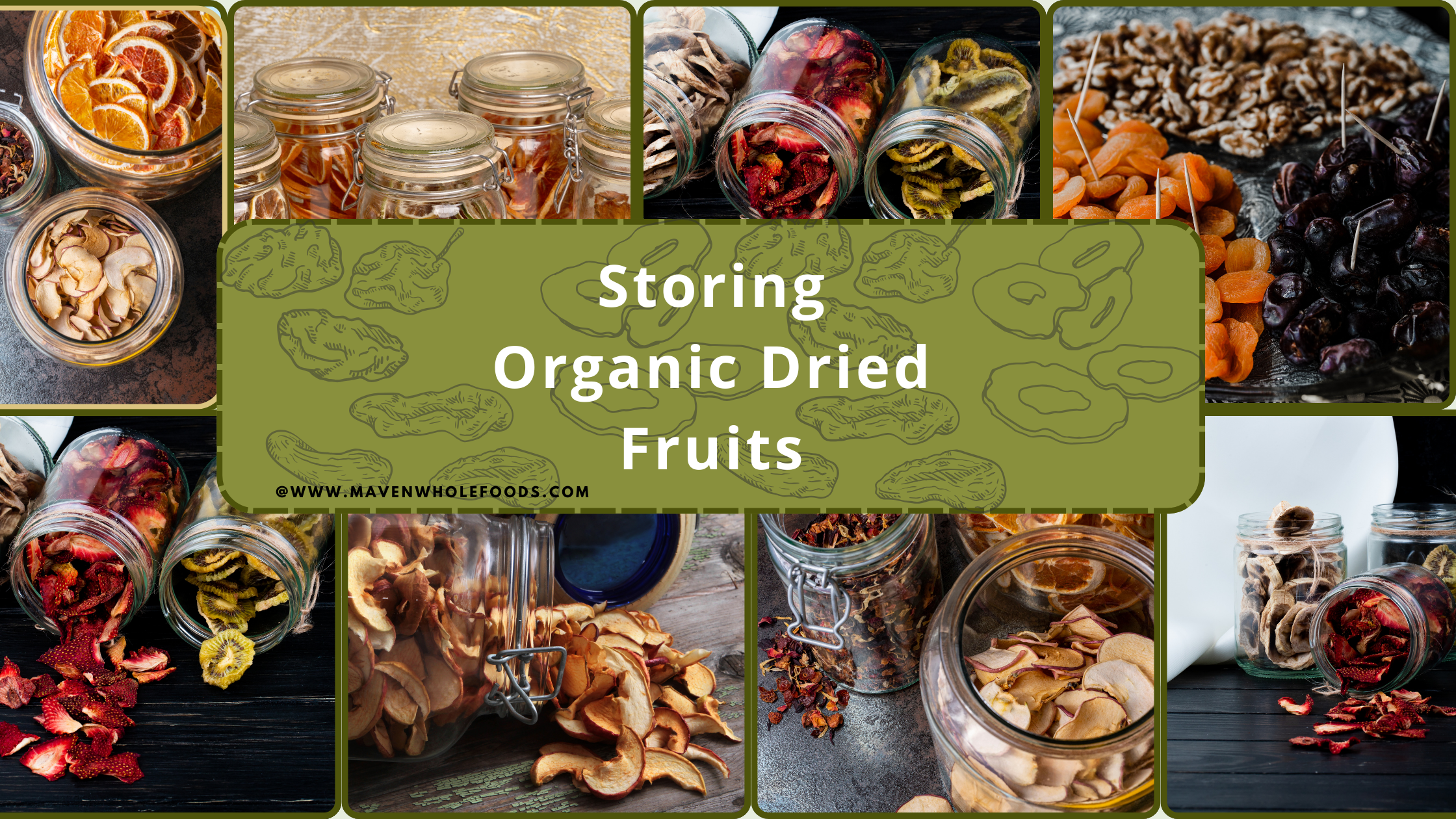 Storing Organic Dried Fruits for Peak Freshness