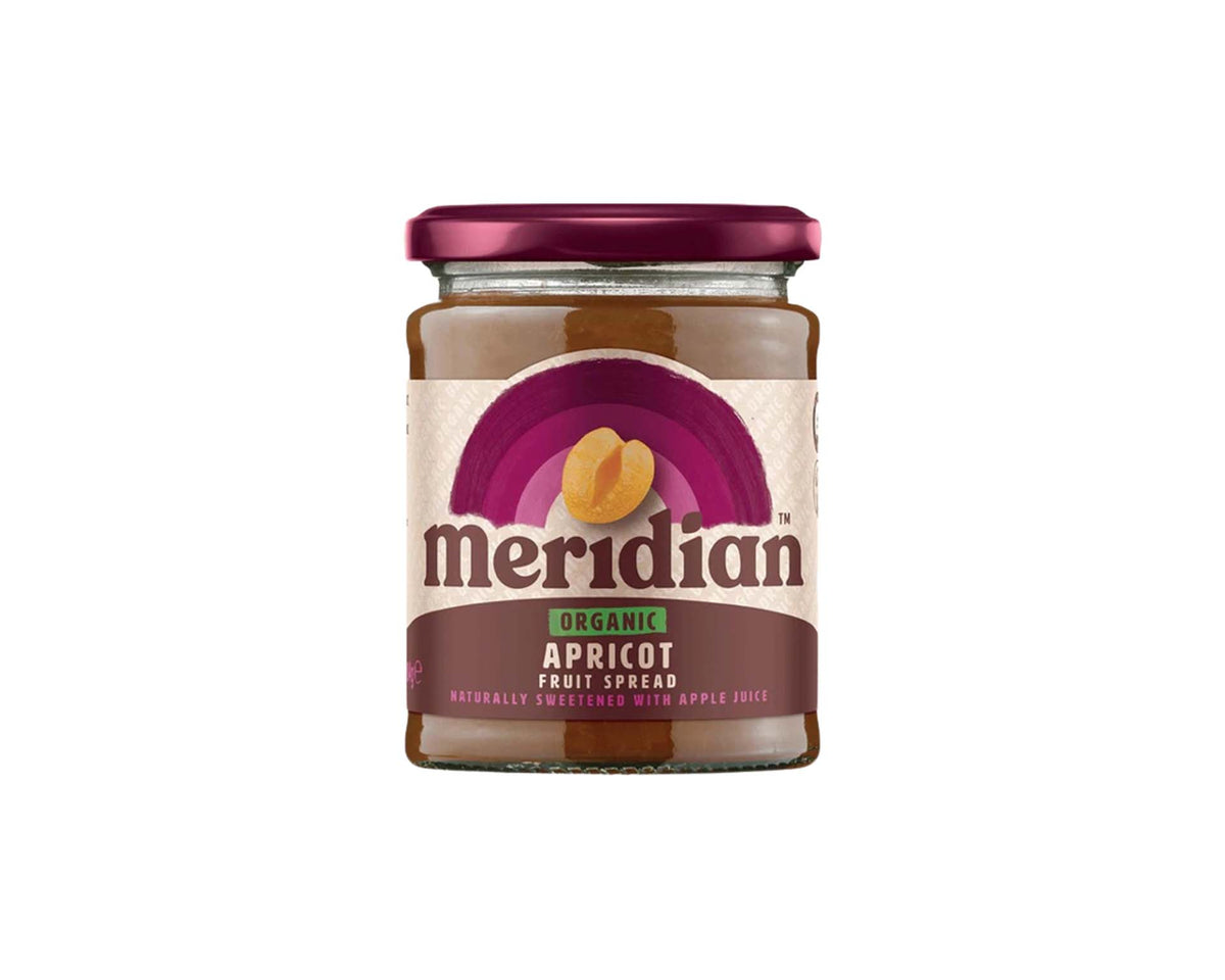 Organic Apricot Fruit Spread 284g-Meridian