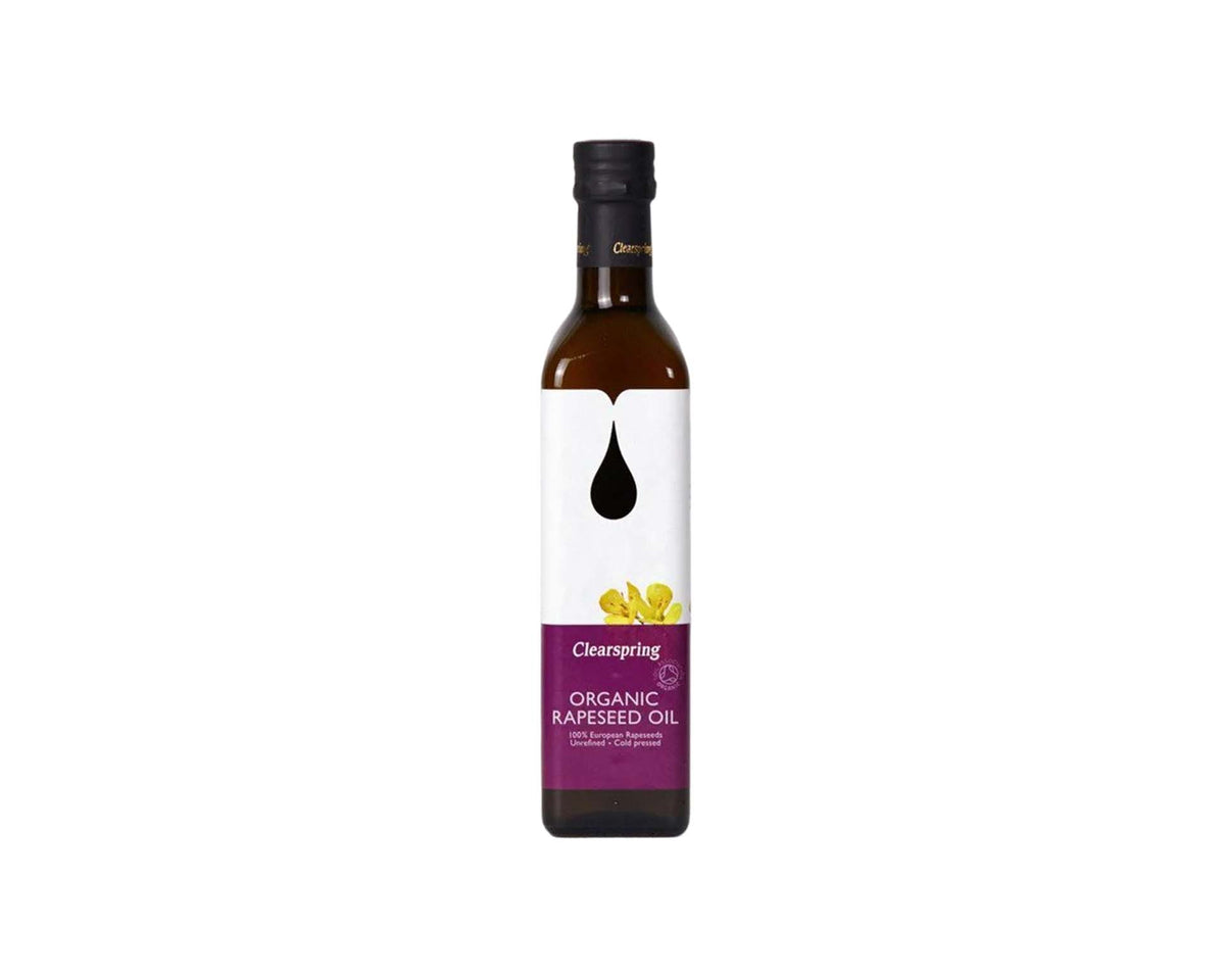 Organic Rapeseed Oil 500ml - Clearspring