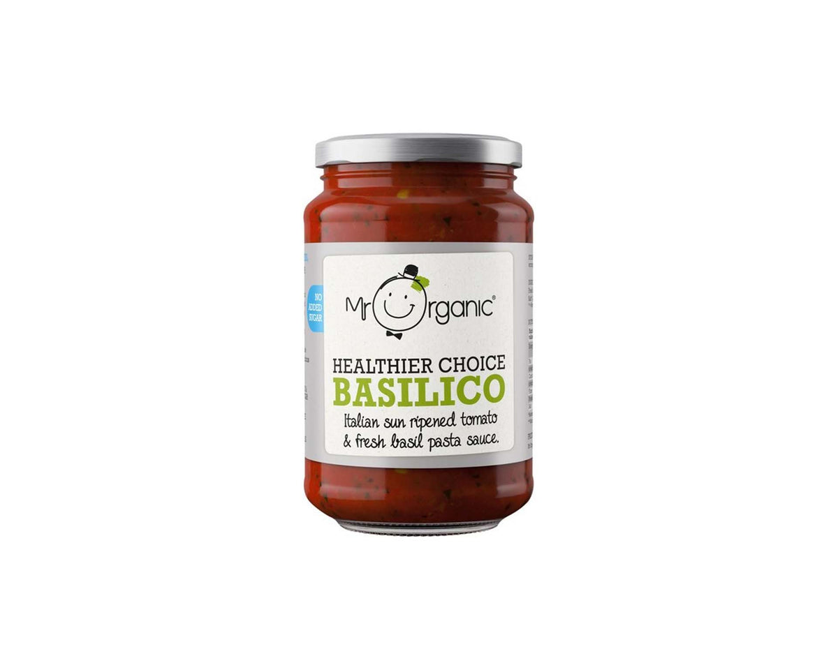 Organic Basilico Pasa sauce 350g - Mr Organic