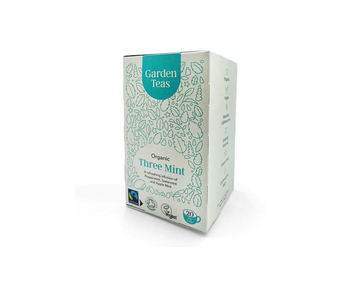 Organic Fairtrade Three Mint Infusion 20 Bag