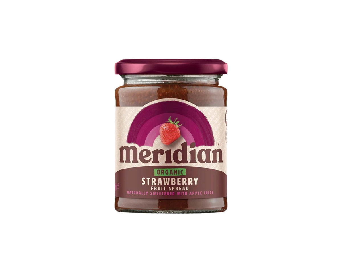 Organic Strawberry Fruit Spread 284g- Meridian