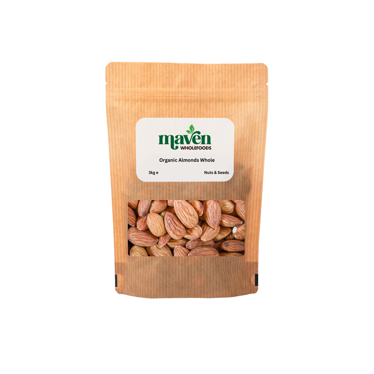 Organic Almonds Whole Nut