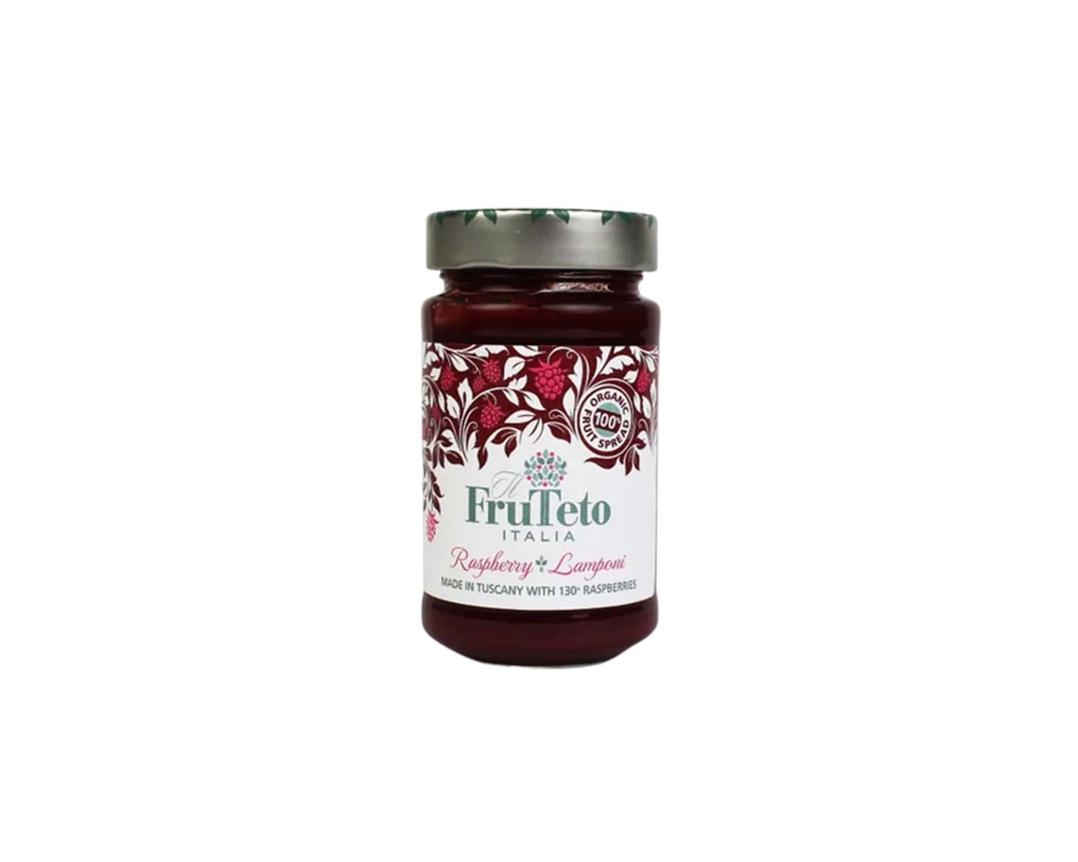 Organic Raspberry 100% Fruite spread 250 - Frutteto Italia