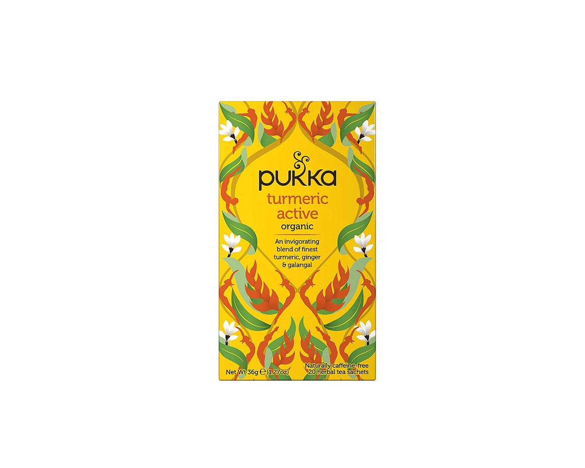 Organic Turmeric Active Tea 20bag-Pukka