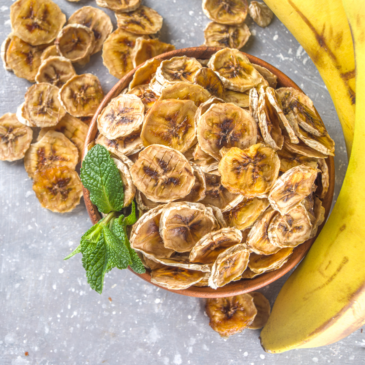 Organic Sweetened Dried Banana Chips