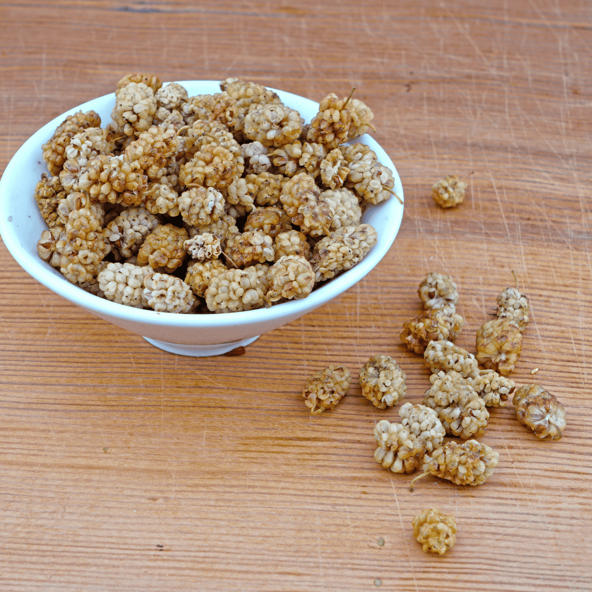 Organic Dried White Mulberries