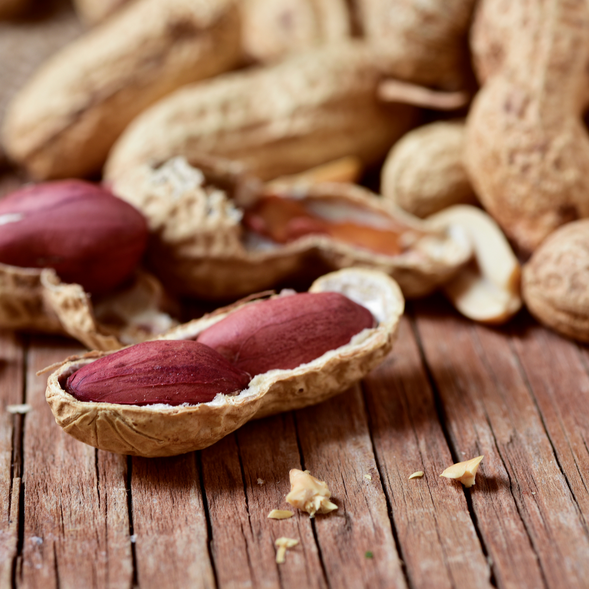 Peanuts Roasted In Shell